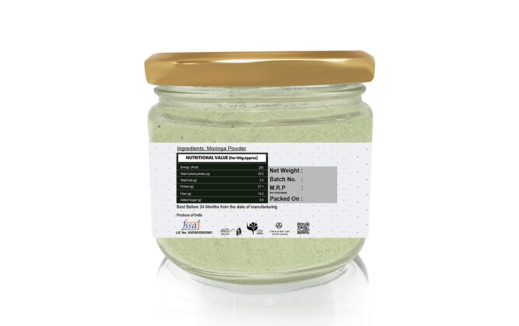 Trinetra Moringa Powder    Pack  100 grams